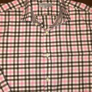 Jack Stone by Thomas Dean plaid button down shirt